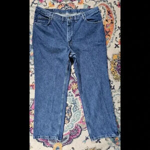 Lee Riders Jeans Mens 44x29 Medium Wash Straight Leg New NWT